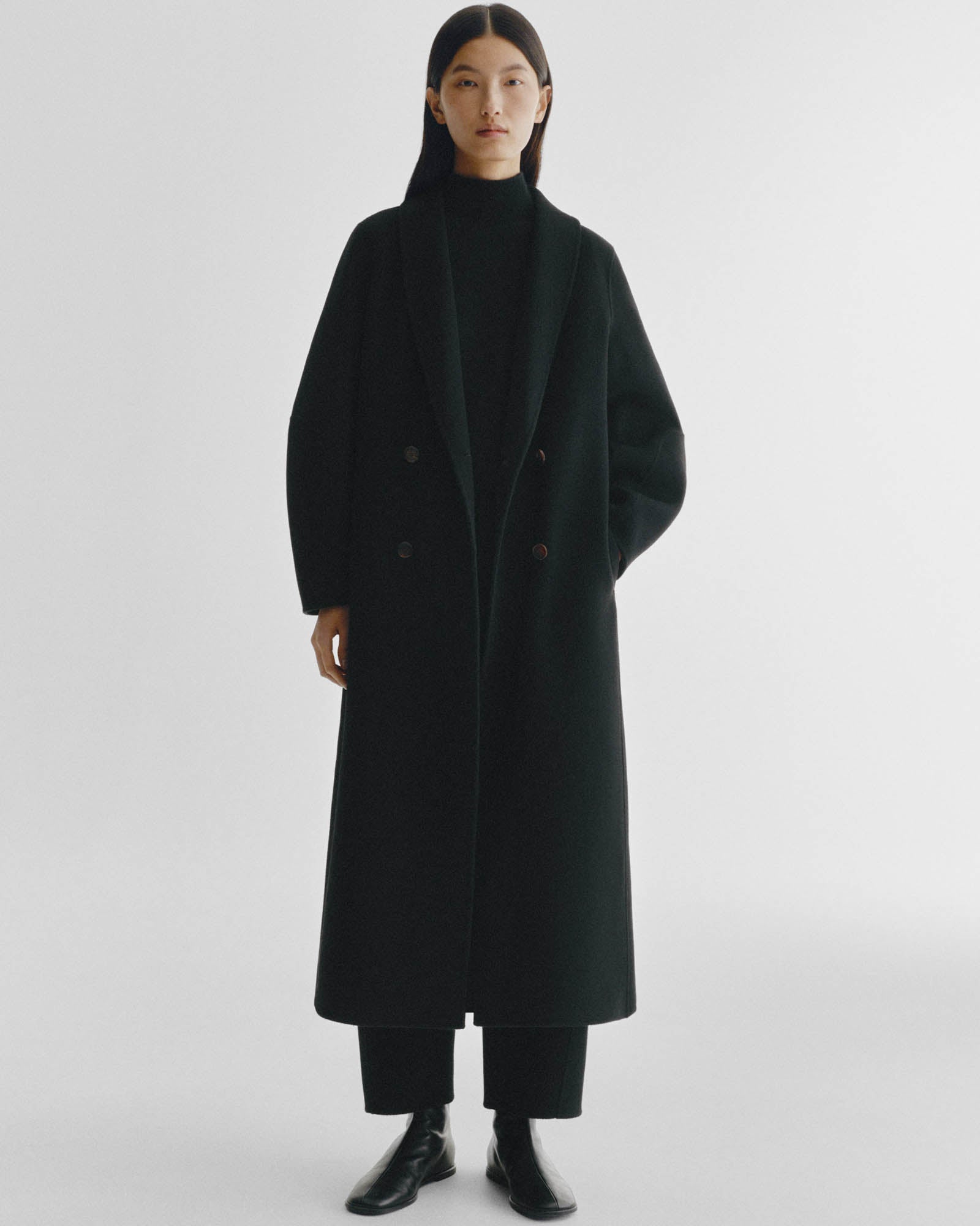 Double Shawl Coat