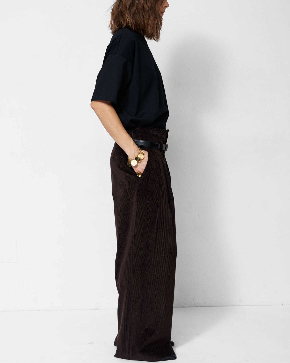 Triple Pleat Pant