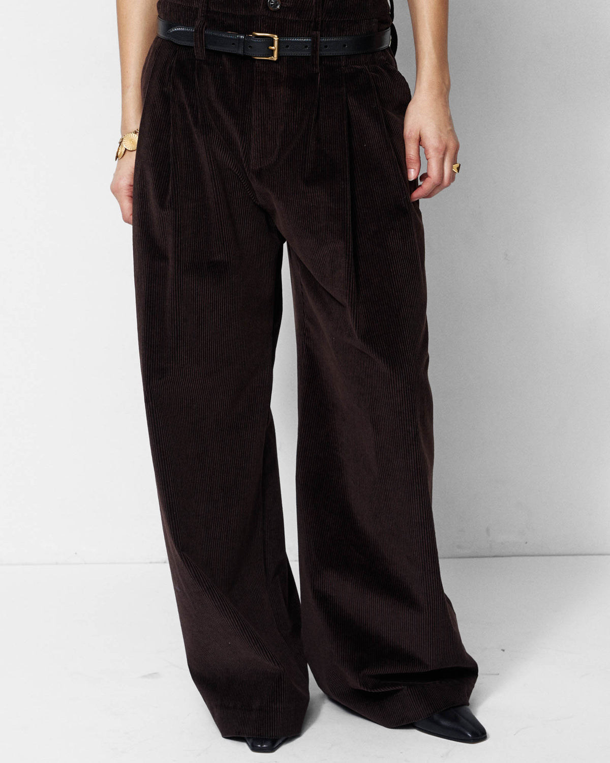 Triple Pleat Pant