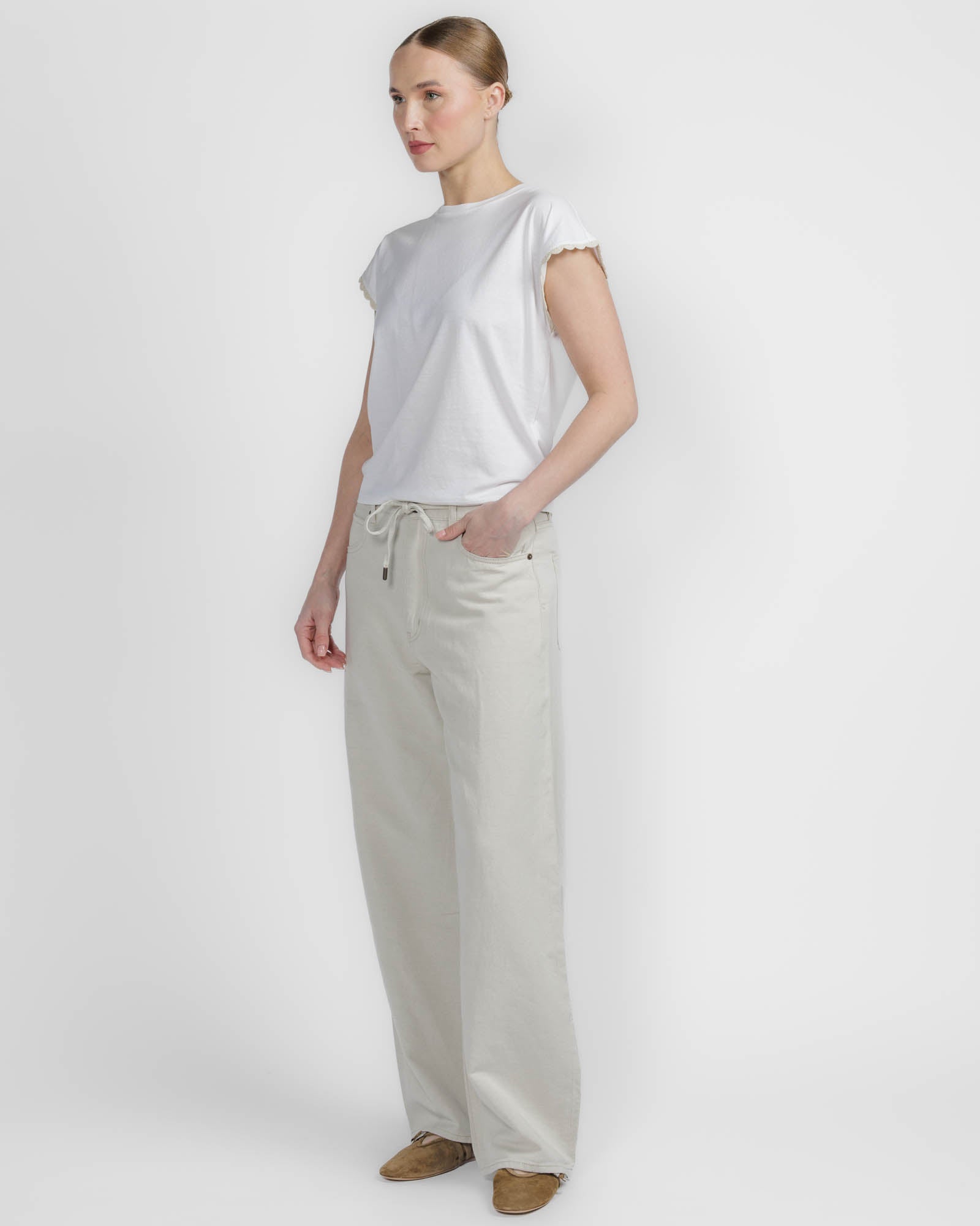 Off Duty Drawstring Jean