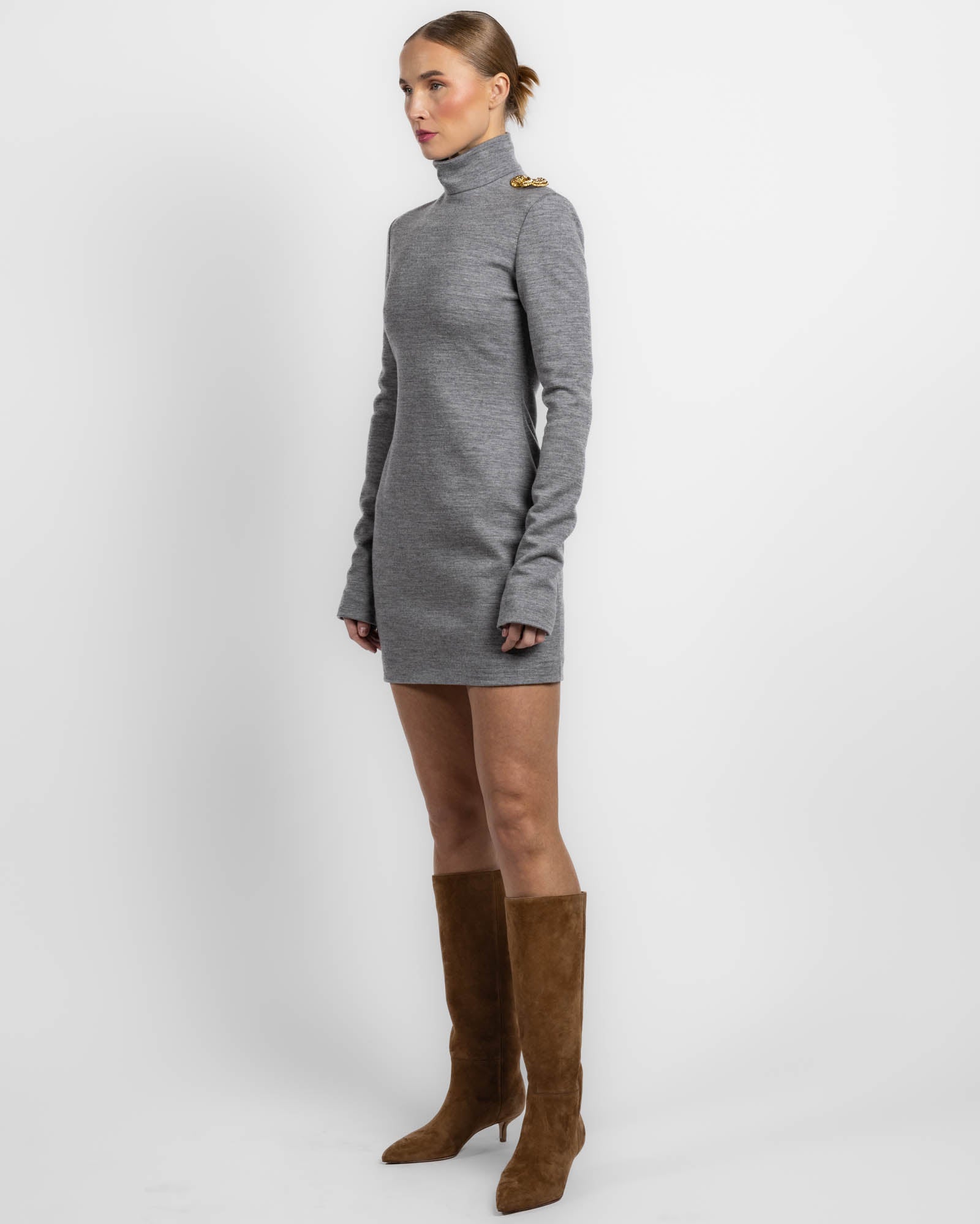 Long Sleeve Short Dress