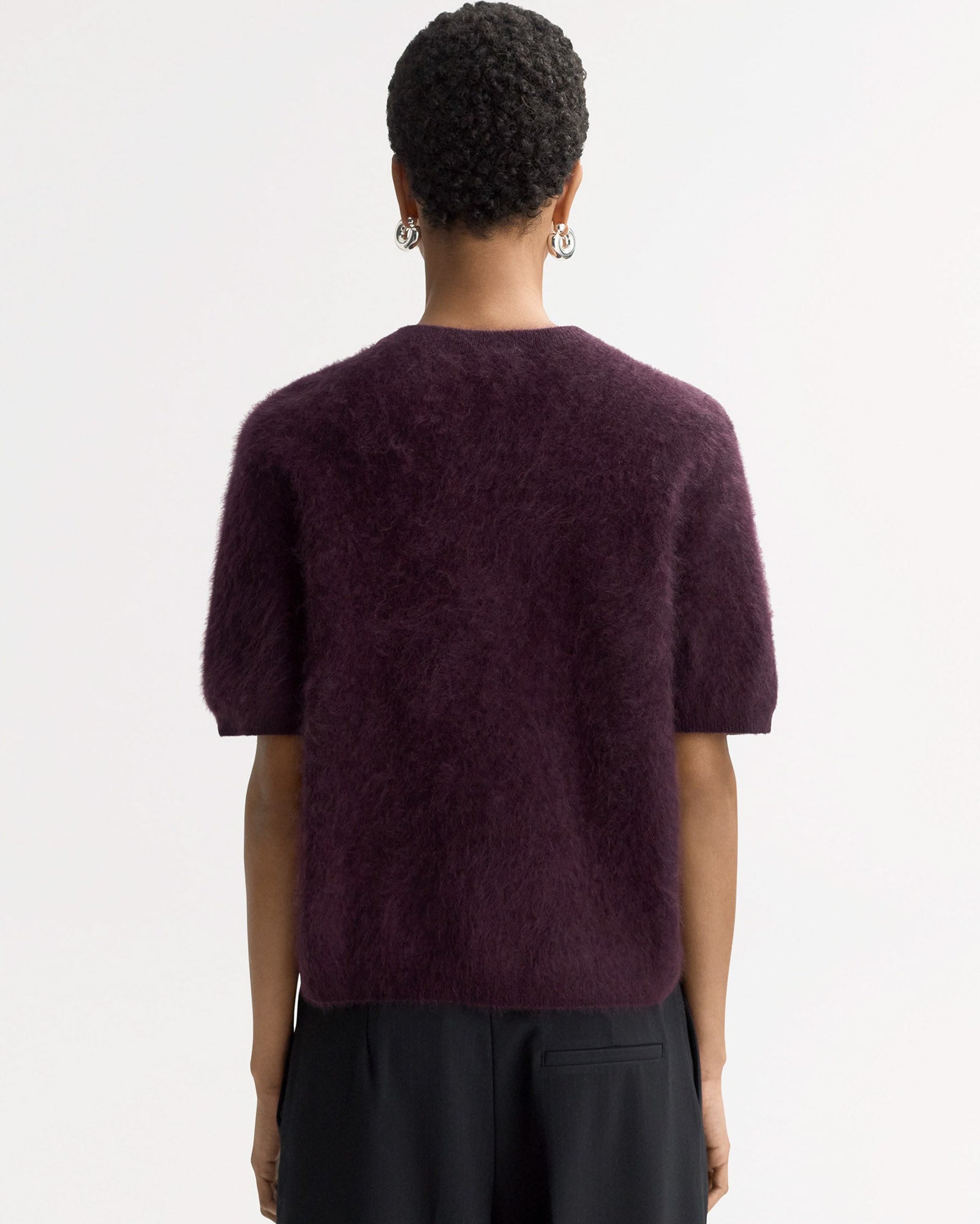 T-shirt à manches courtes brossé