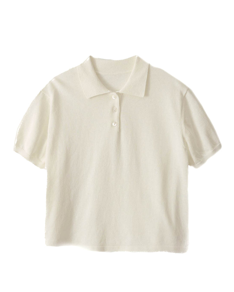 Cotton Polo Top