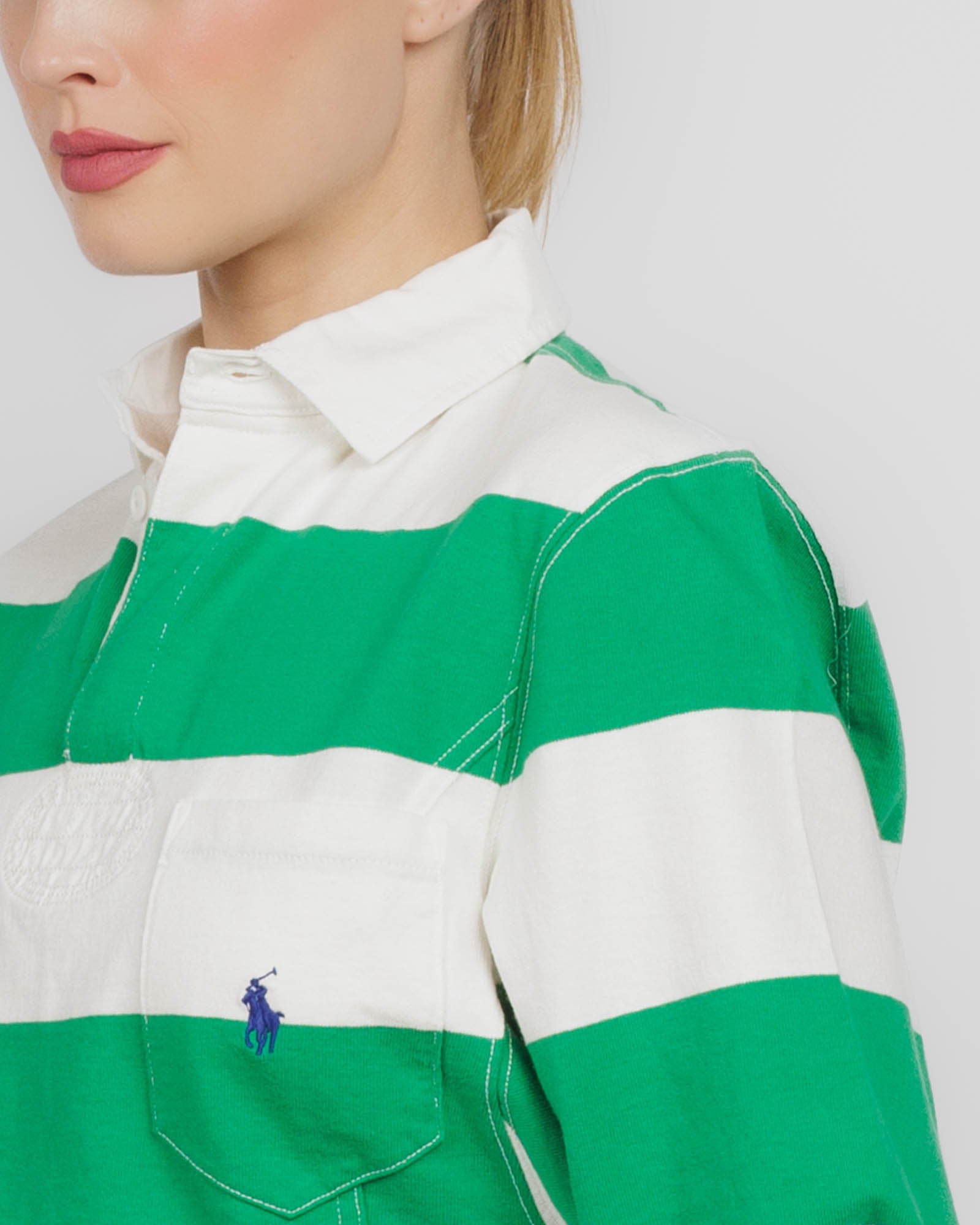 Striped Rugby Polo