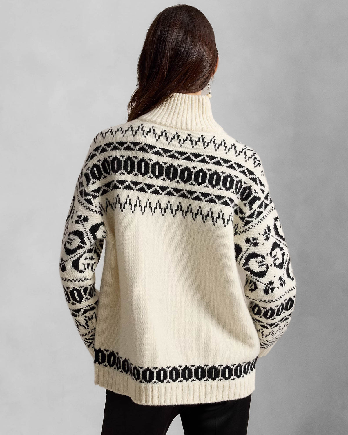 Bear Zip Sweater