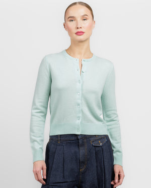 Crew Neck Cardigan