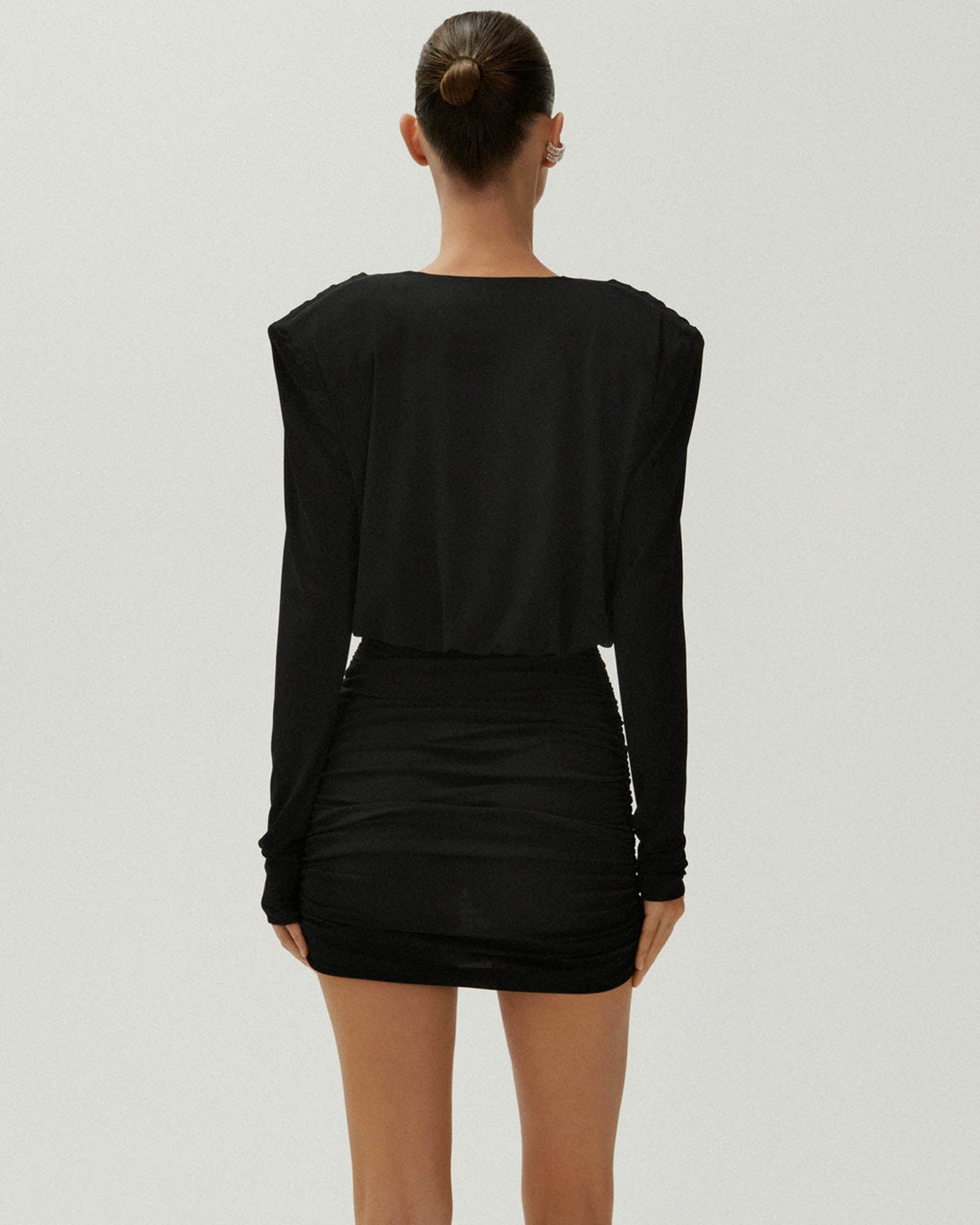 Plunge Neckline Dress