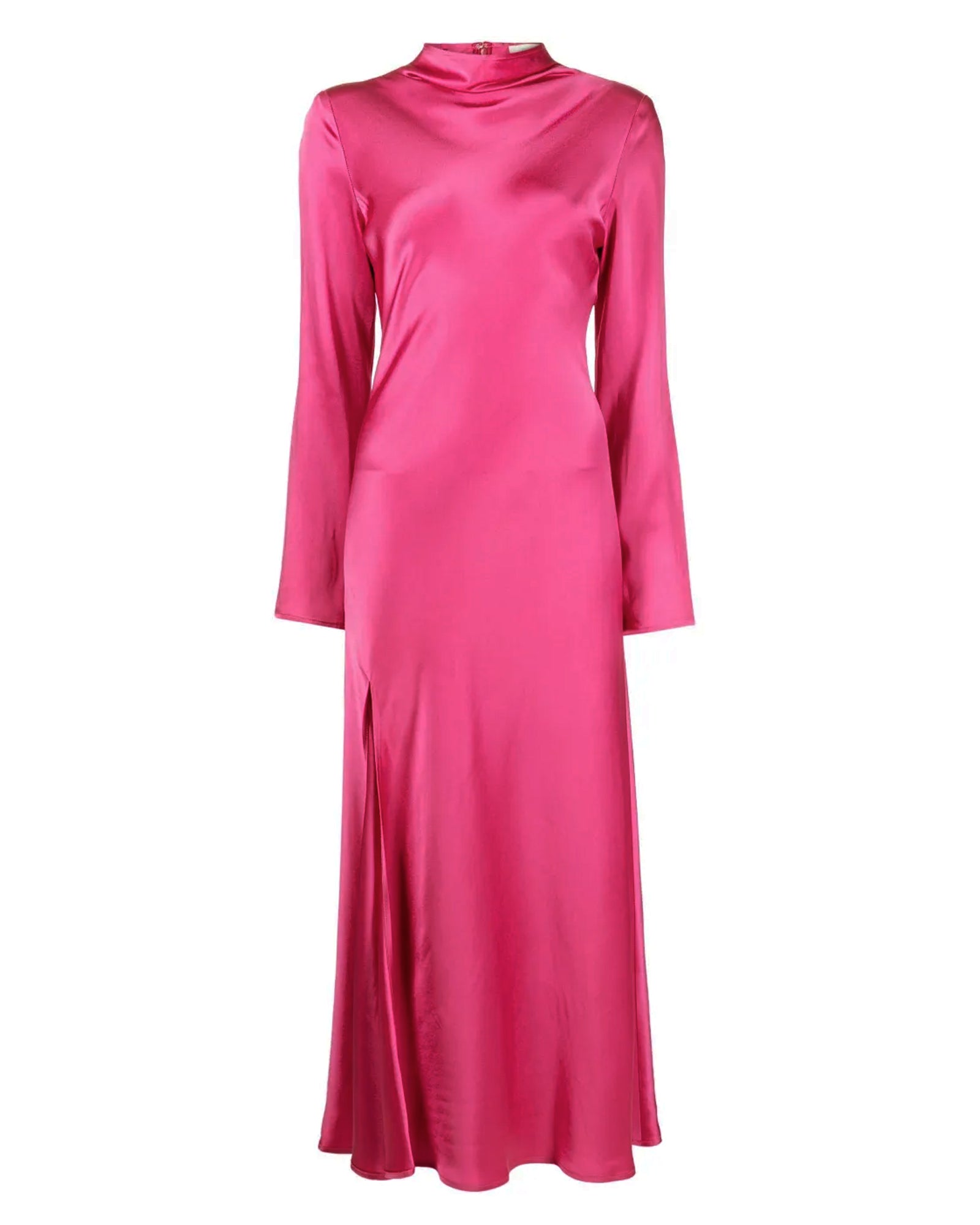Satin Neck Dress