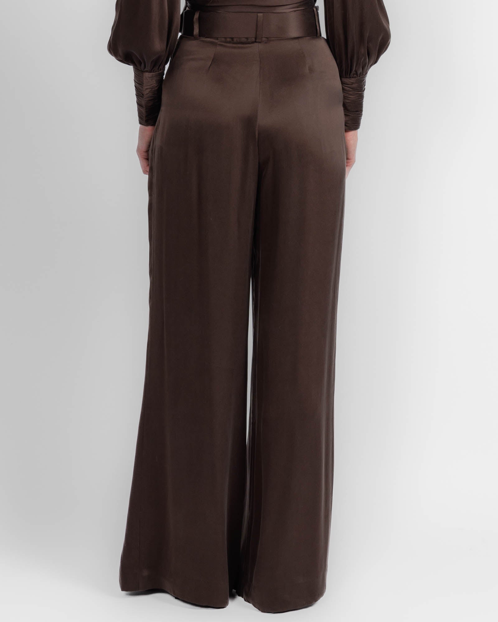 Silk Tuck Pant