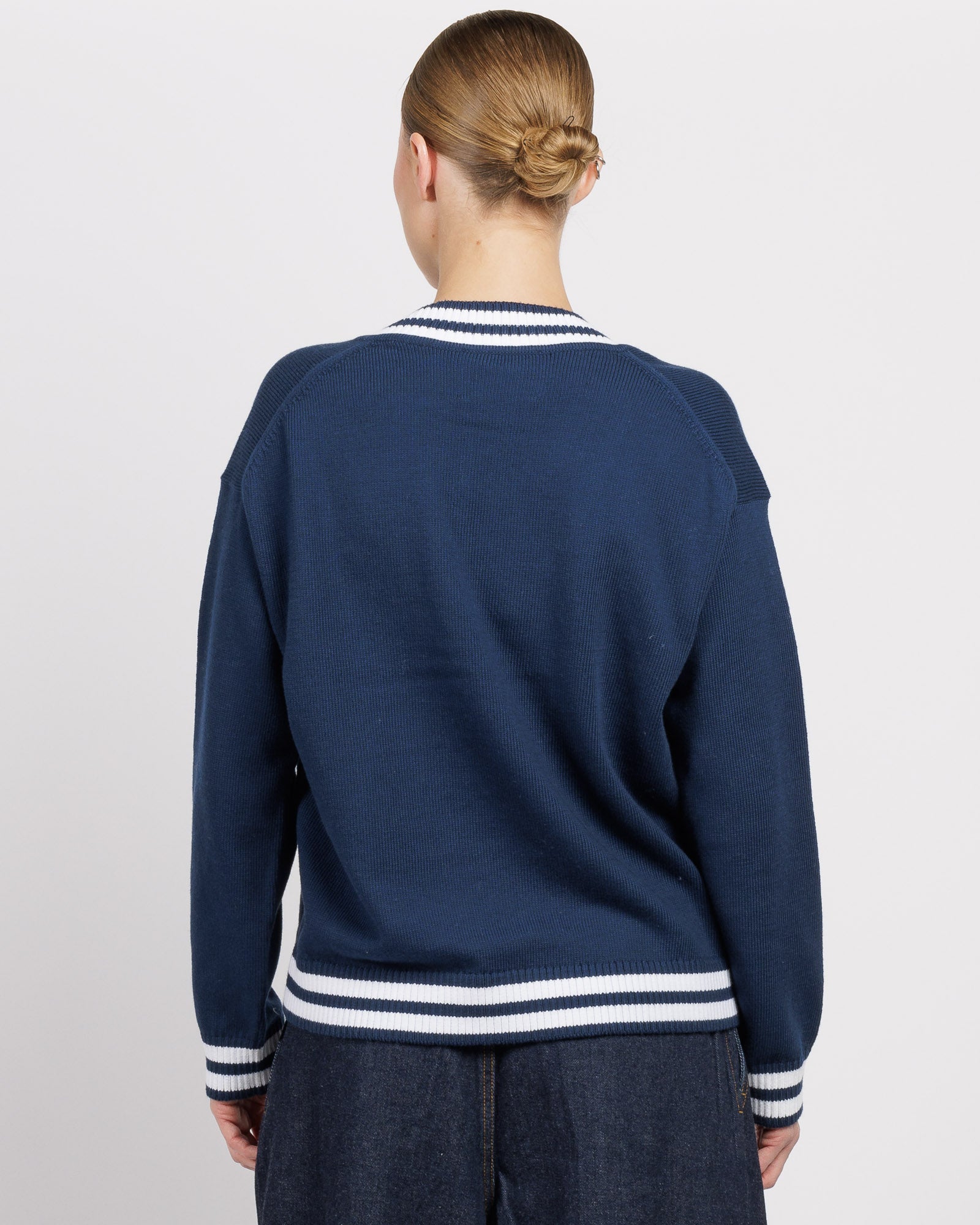 Varsity V-neck