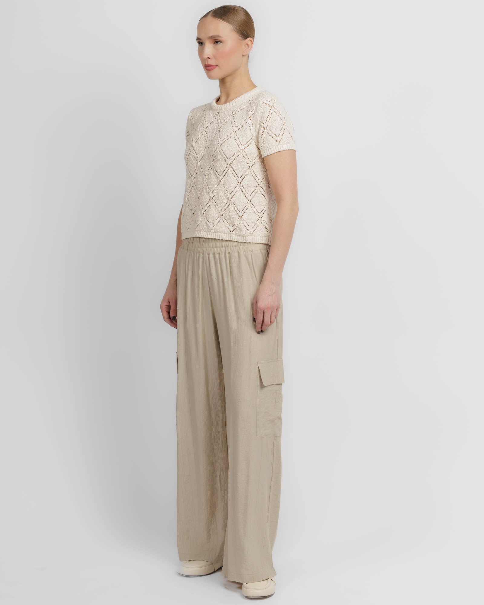 Pointelle Top