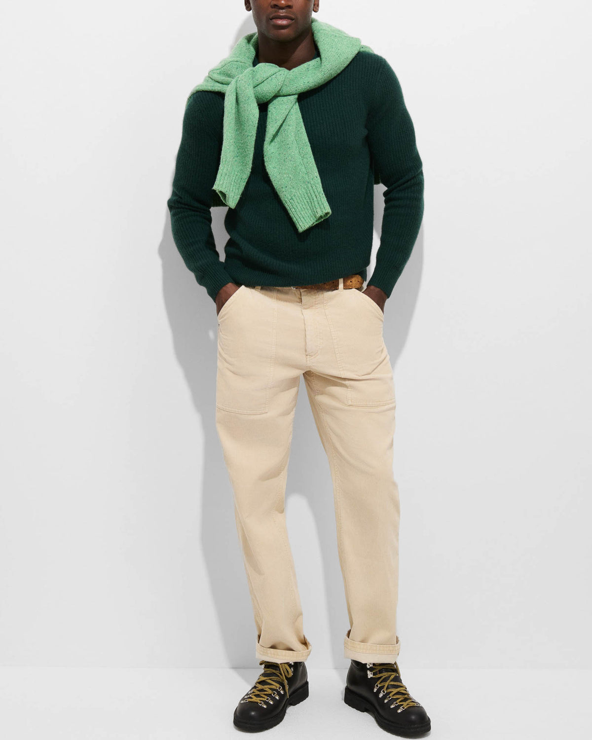 Jordan Sweater in Washed Cashmere