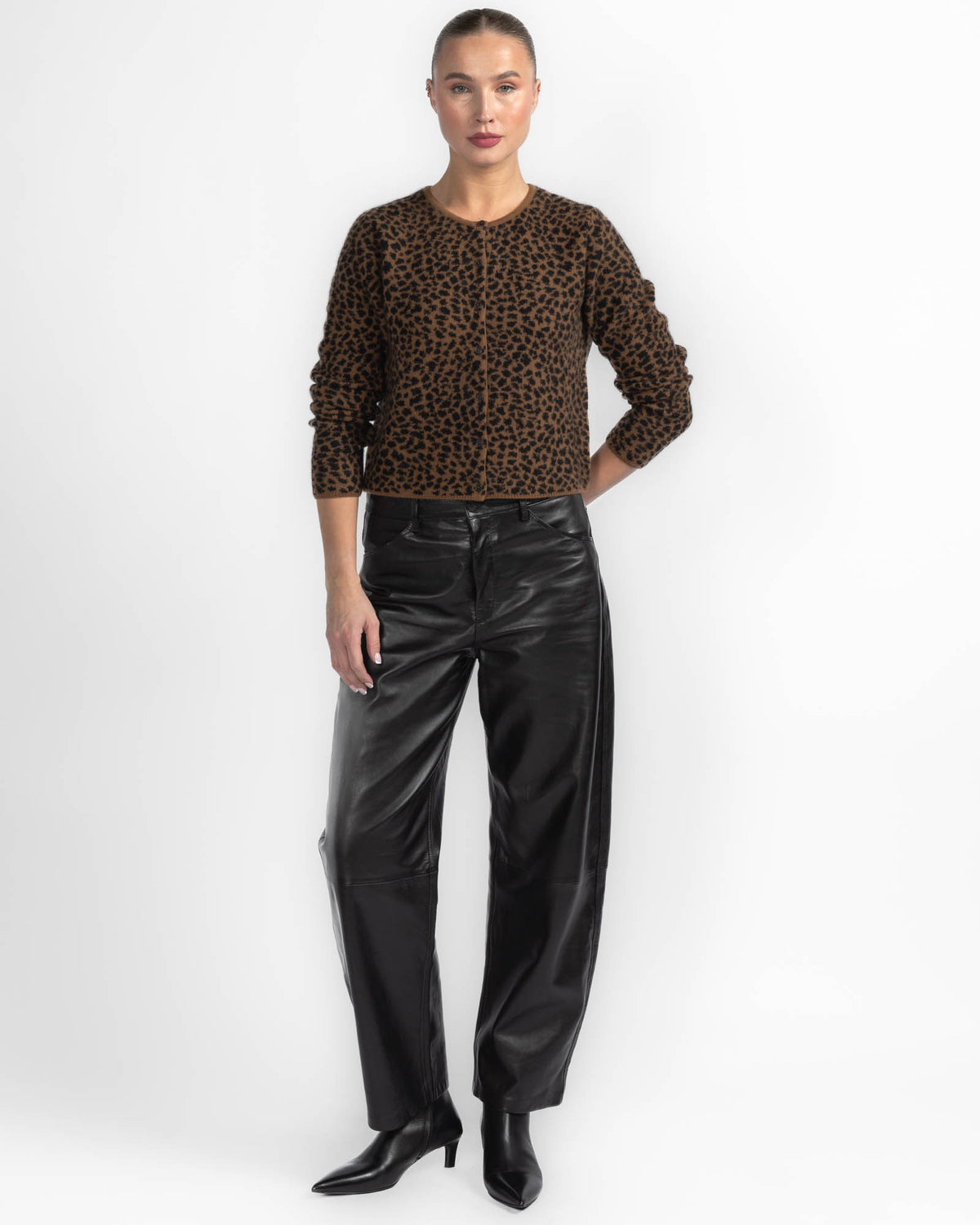 Leopard Cardigan
