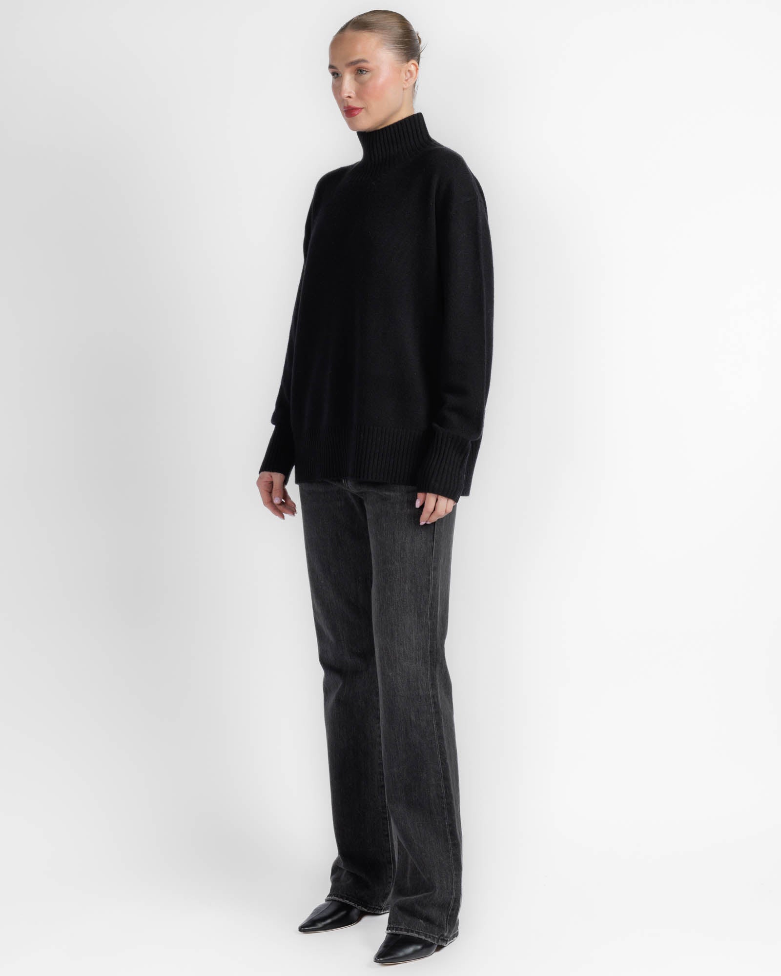 Stand Neck Sweater