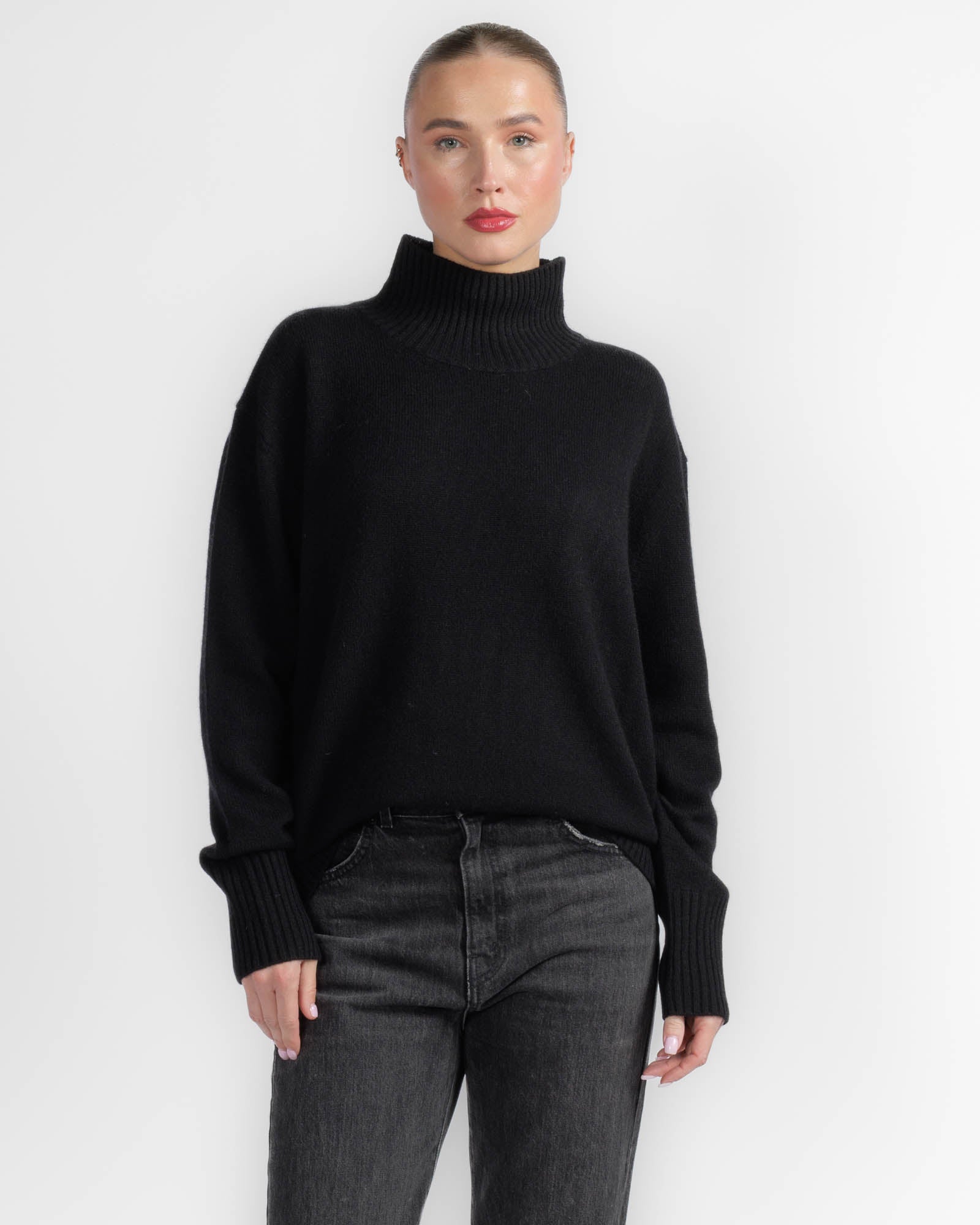 Stand Neck Sweater