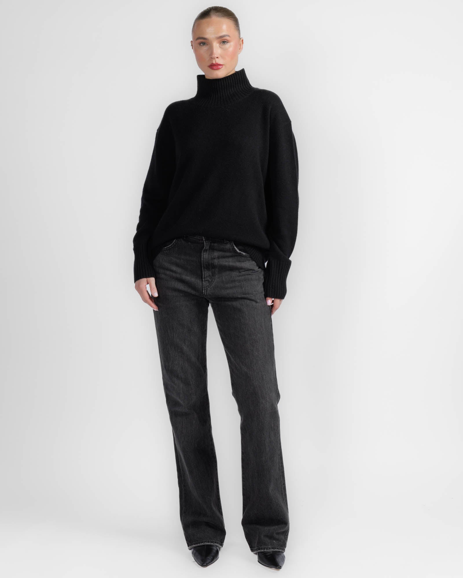 Stand Neck Sweater