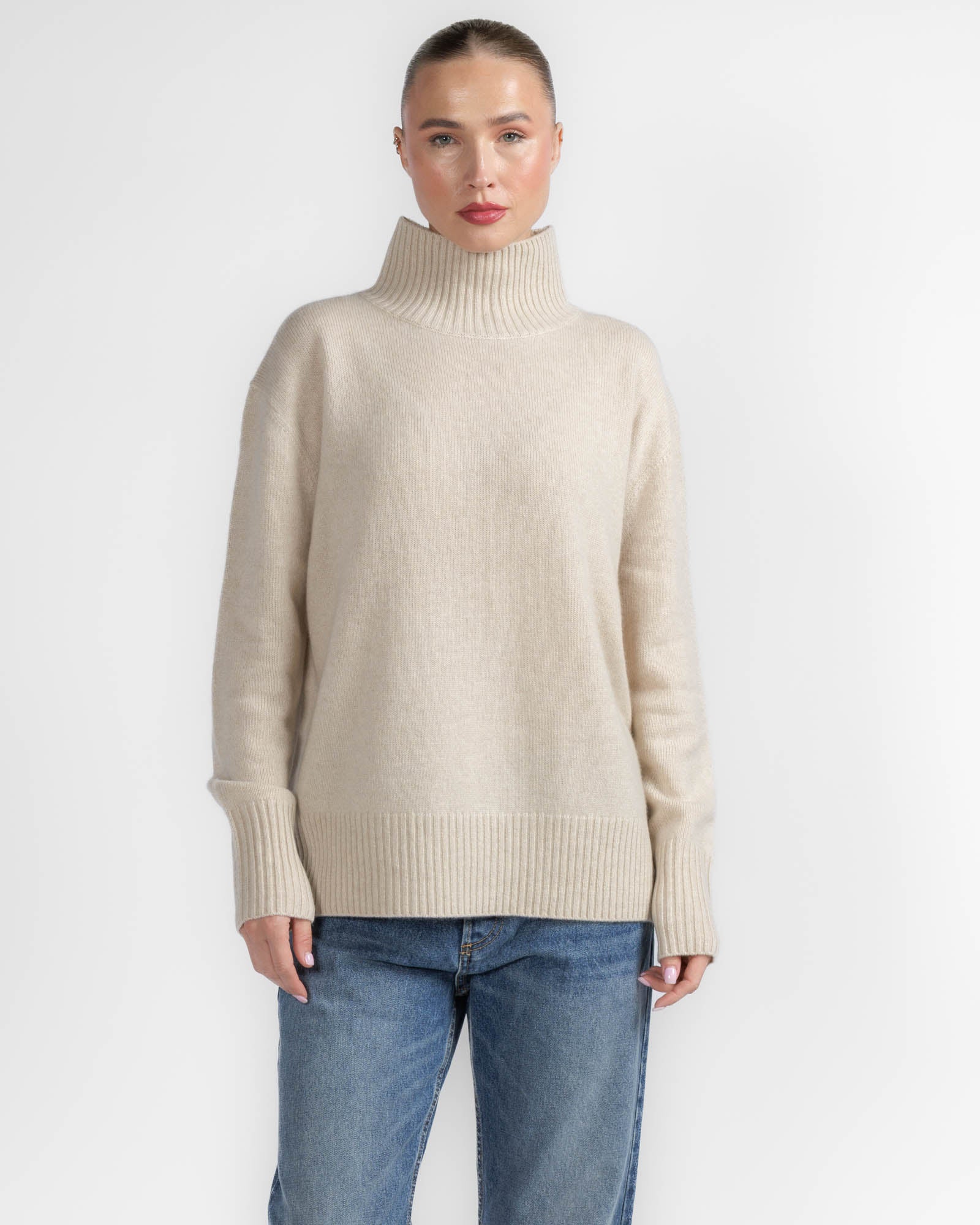 Stand Neck Sweater