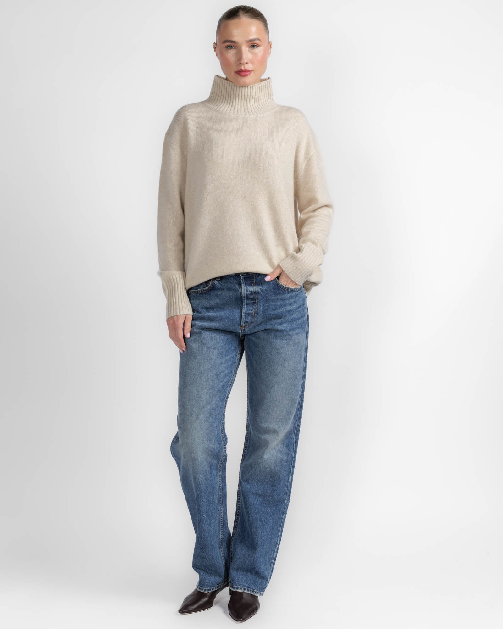 Stand Neck Sweater