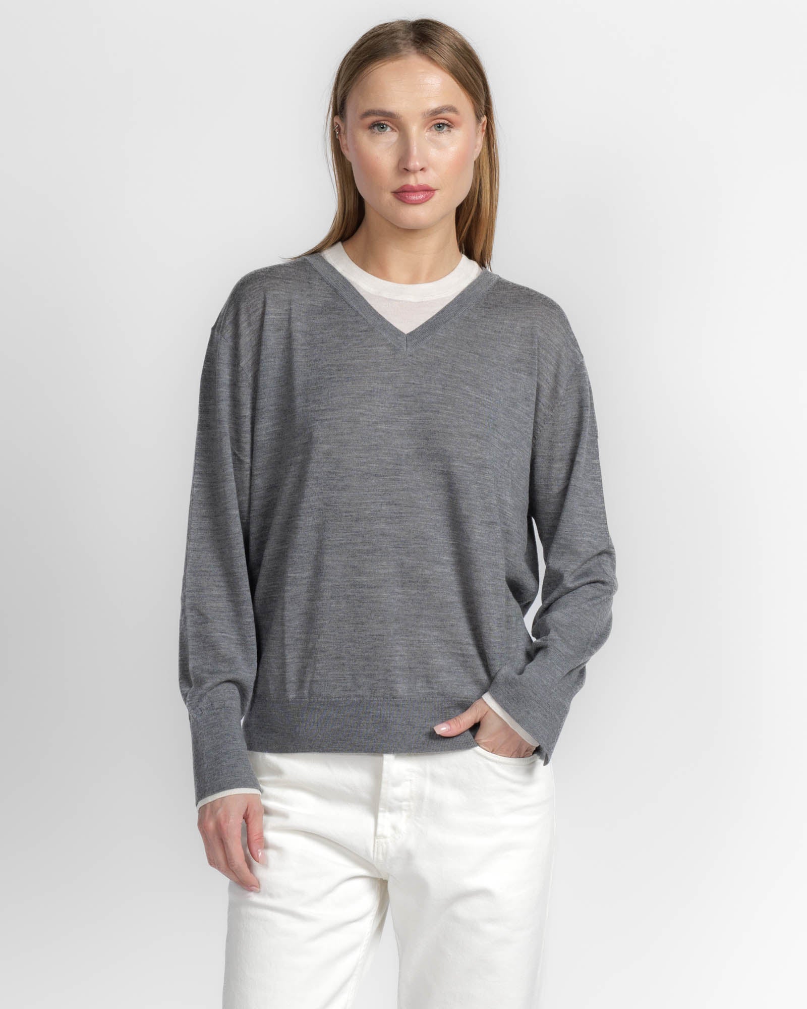Merino V-Neck