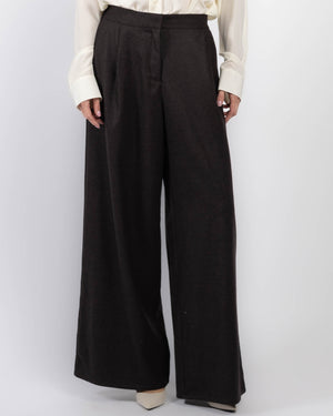 Flannel Wool Trousers