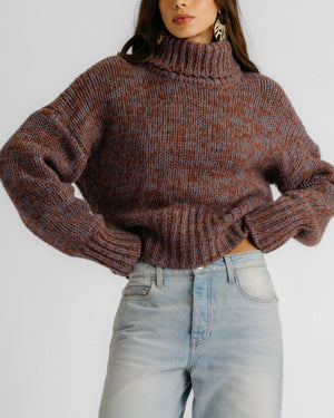 Darcey Crop Turtleneck
