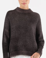 Mock Neck Silk Sweater