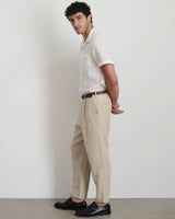 Pleat Linen Pants
