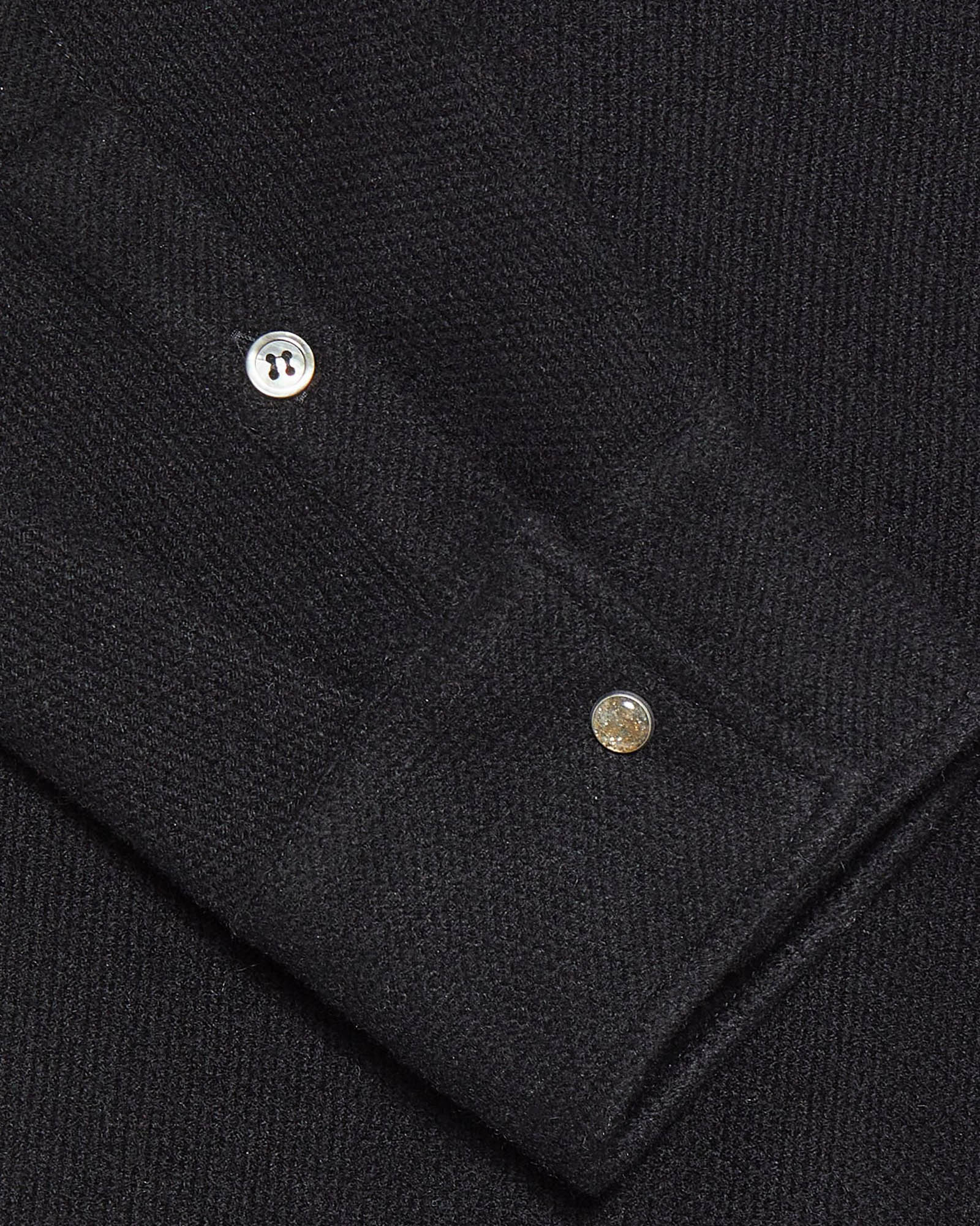 Chemise en cachemire noir