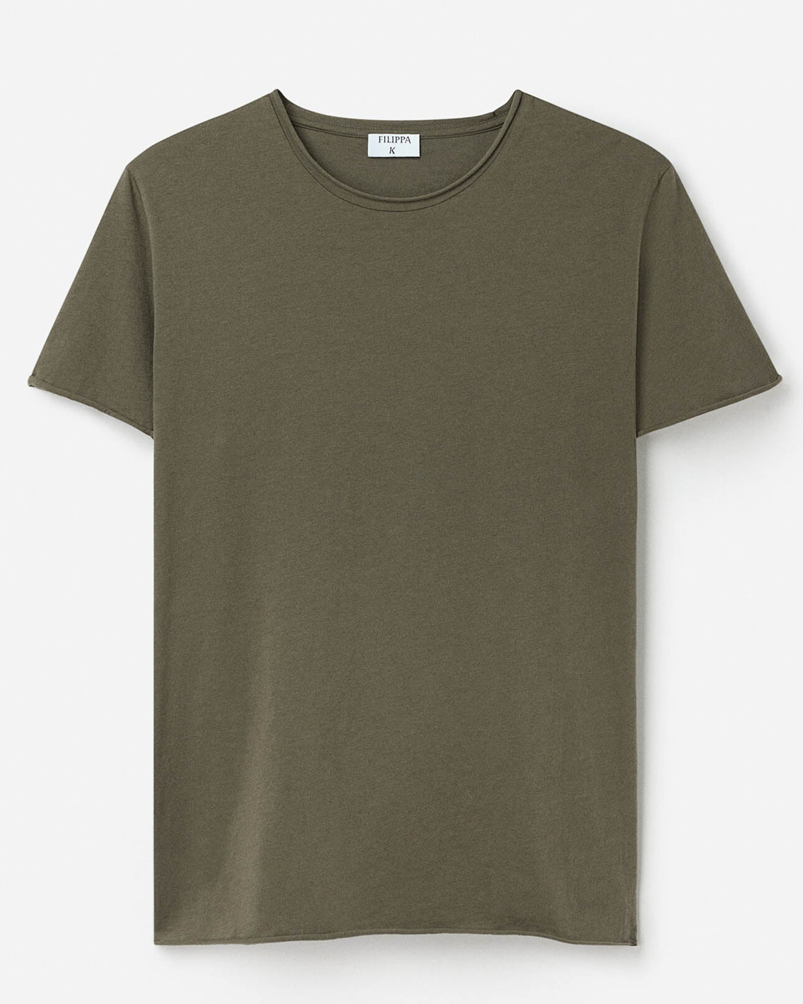 T-shirt à manches courtes et col roulé