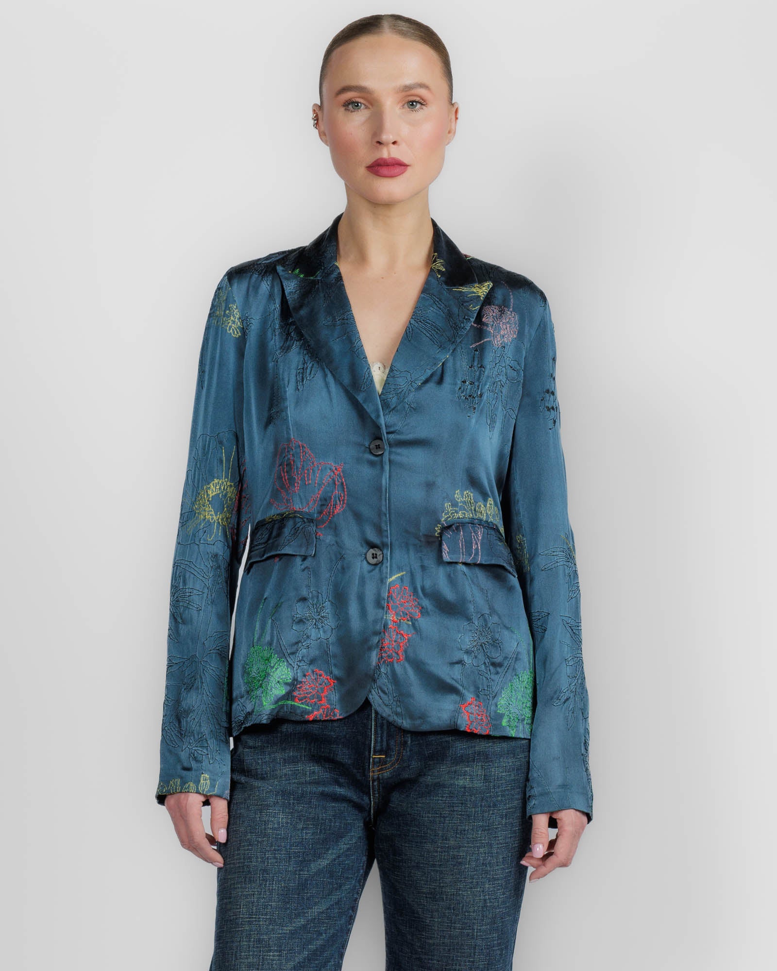 Poppy Embroidered Jacket