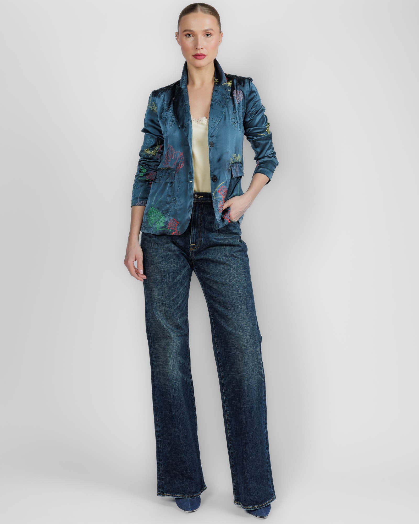 Poppy Embroidered Jacket