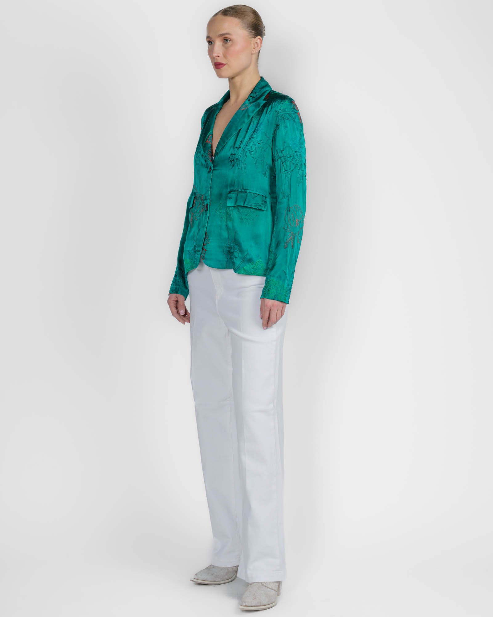 Poppy Embroidered Jacket
