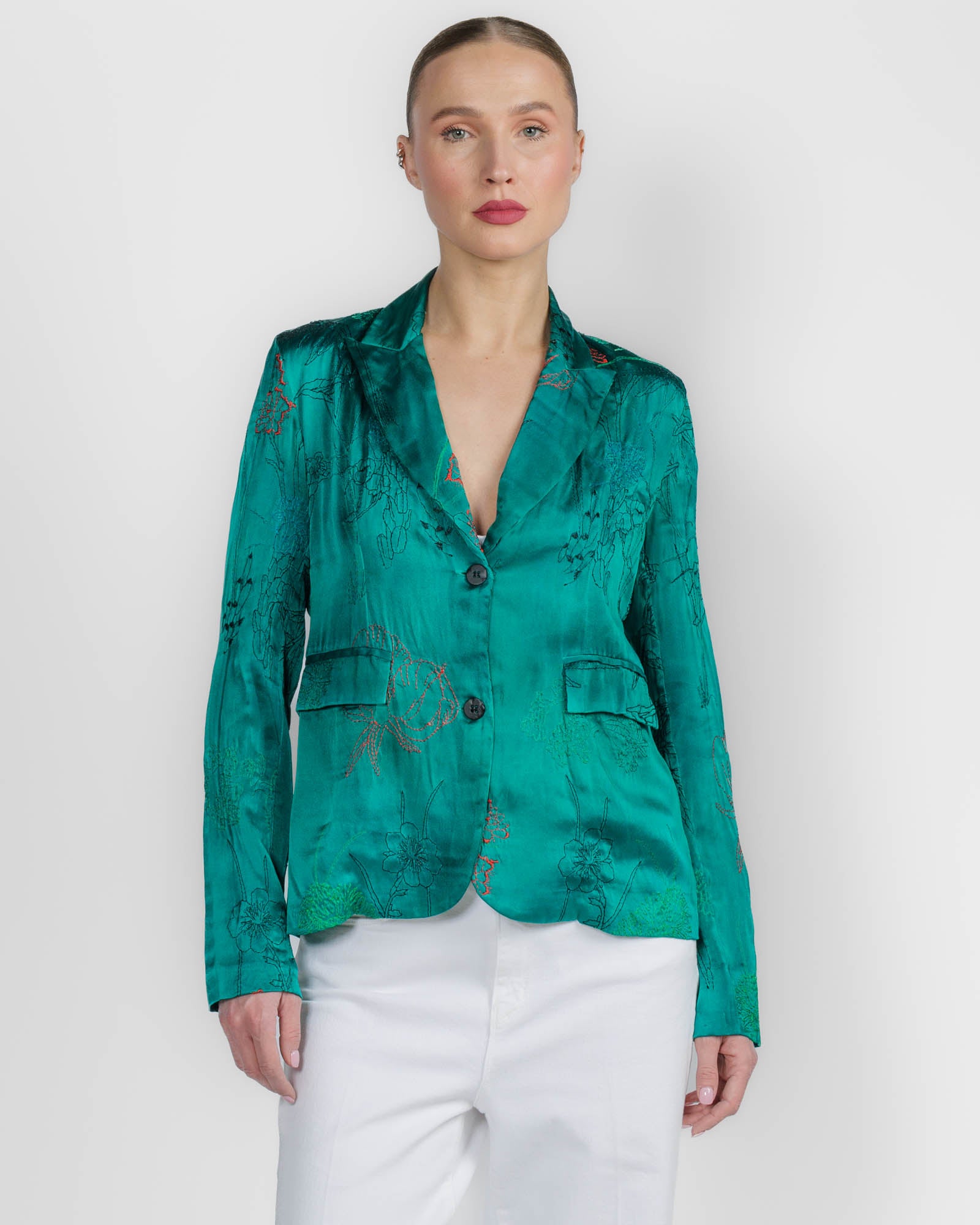 Poppy Embroidered Jacket