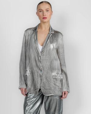 Crumpled Effect Jacket