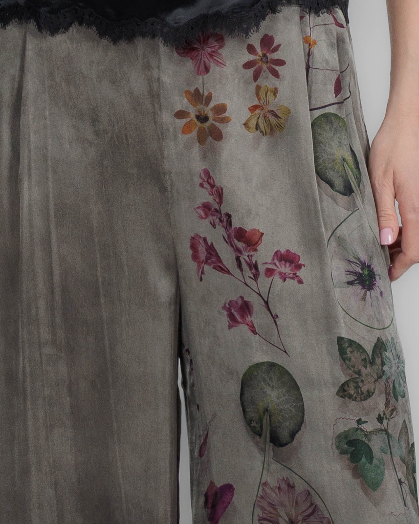 Patchwork Palazzo Pant