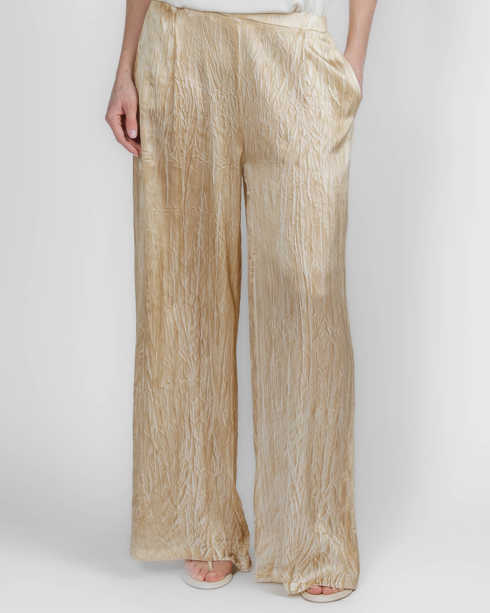 Crumpled Palazzo Pant