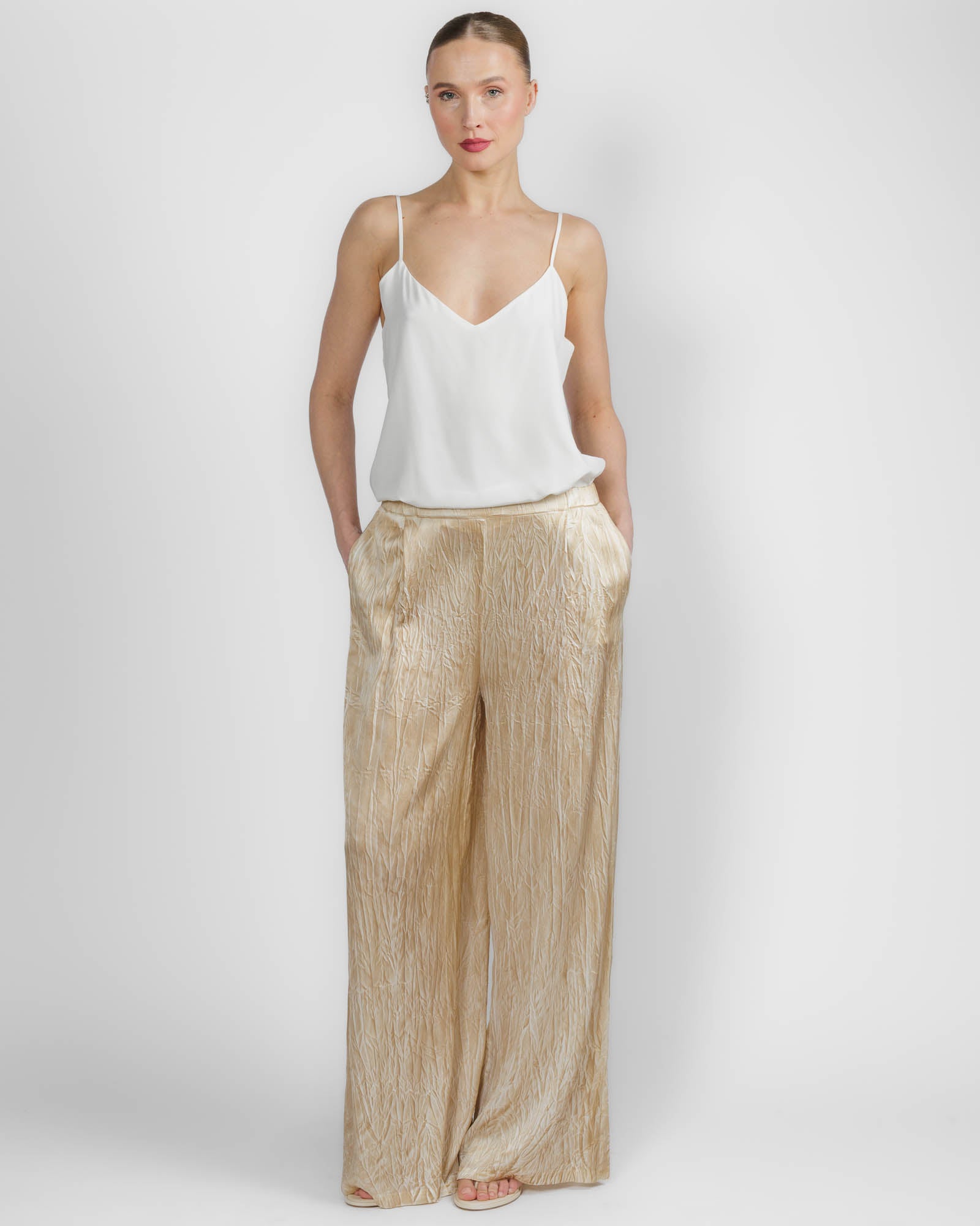 Crumpled Palazzo Pant