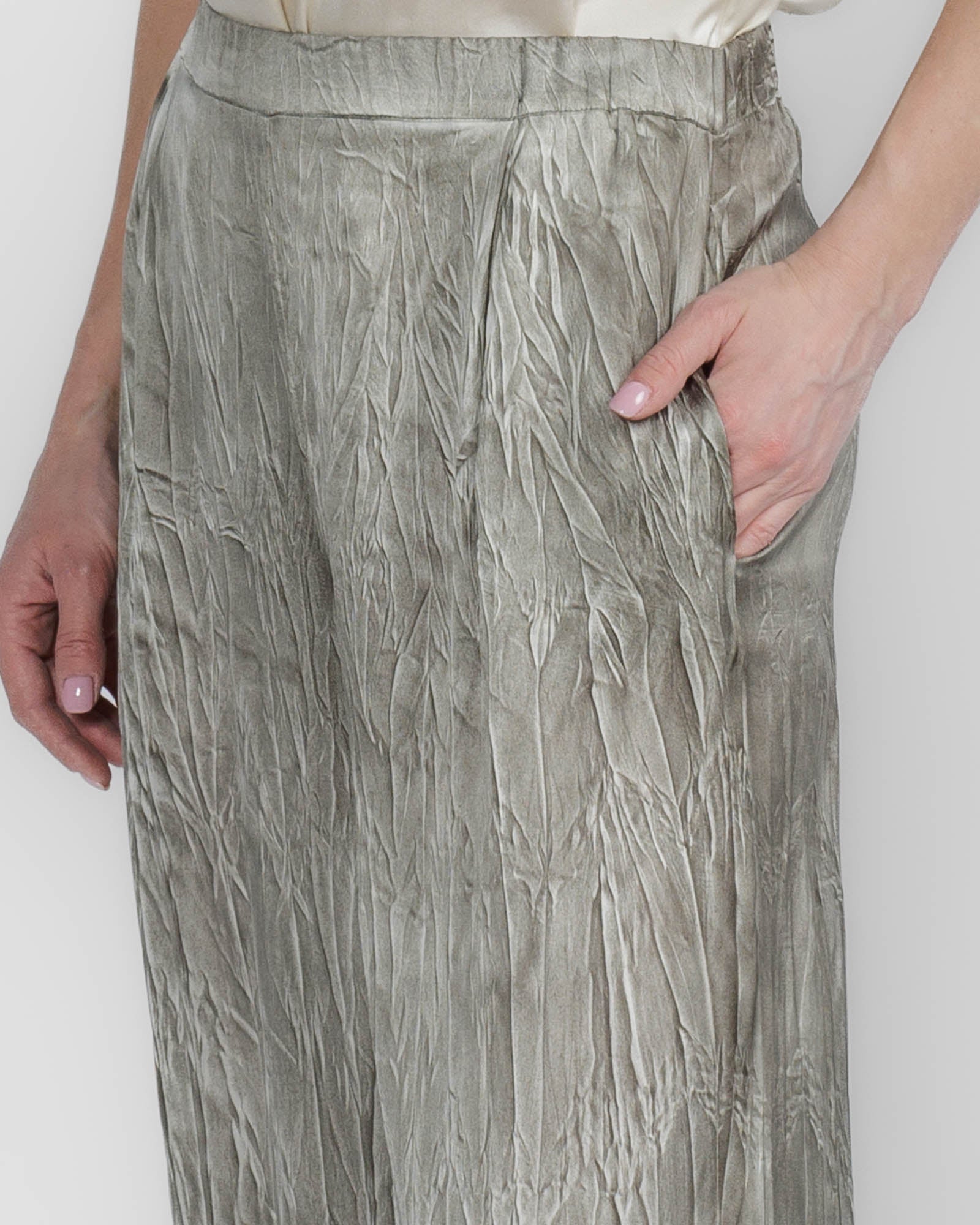 Crumpled Palazzo Pant