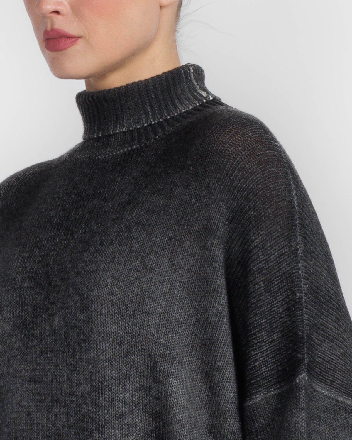 Paint High Neck Sweater