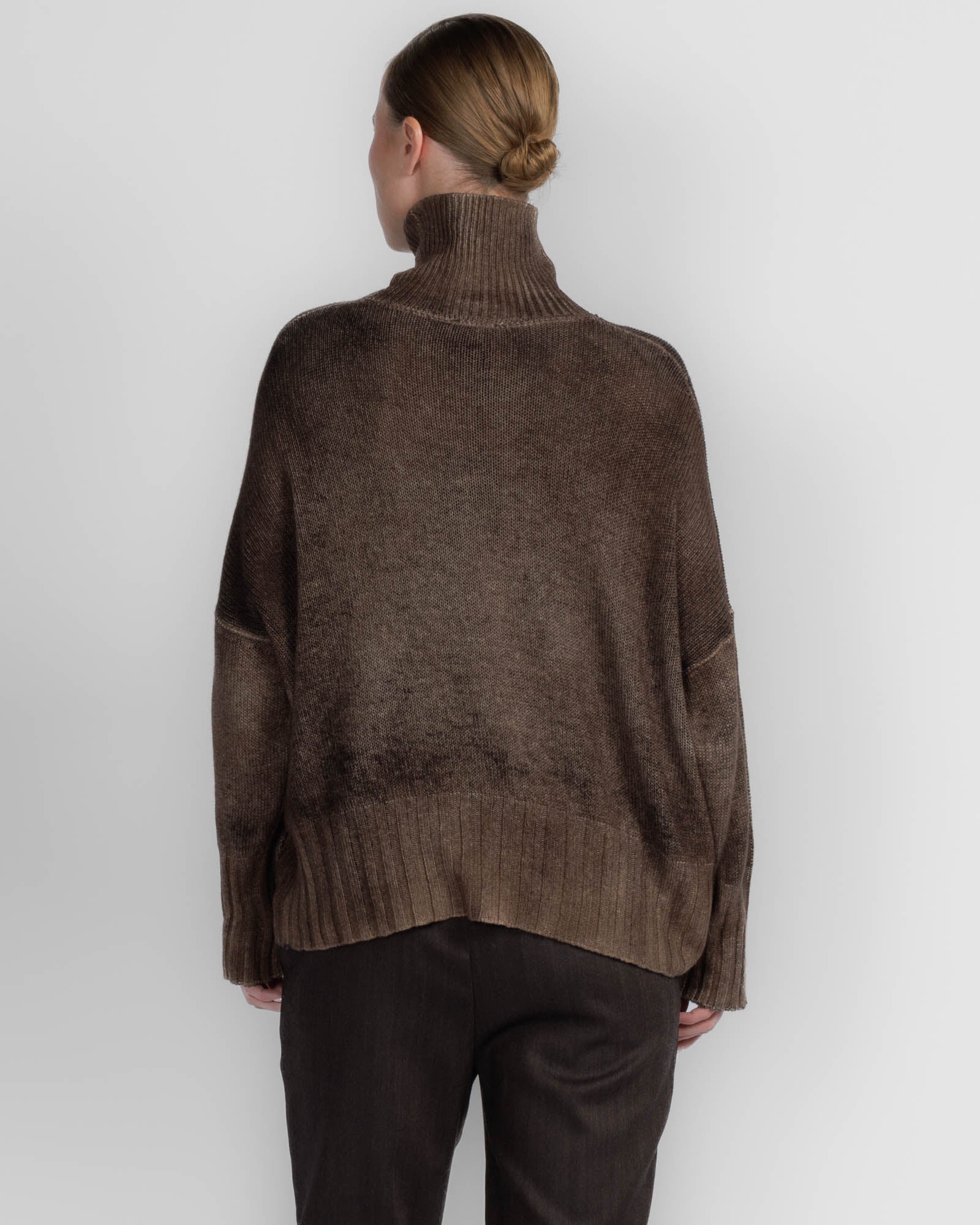 Paint High Neck Sweater