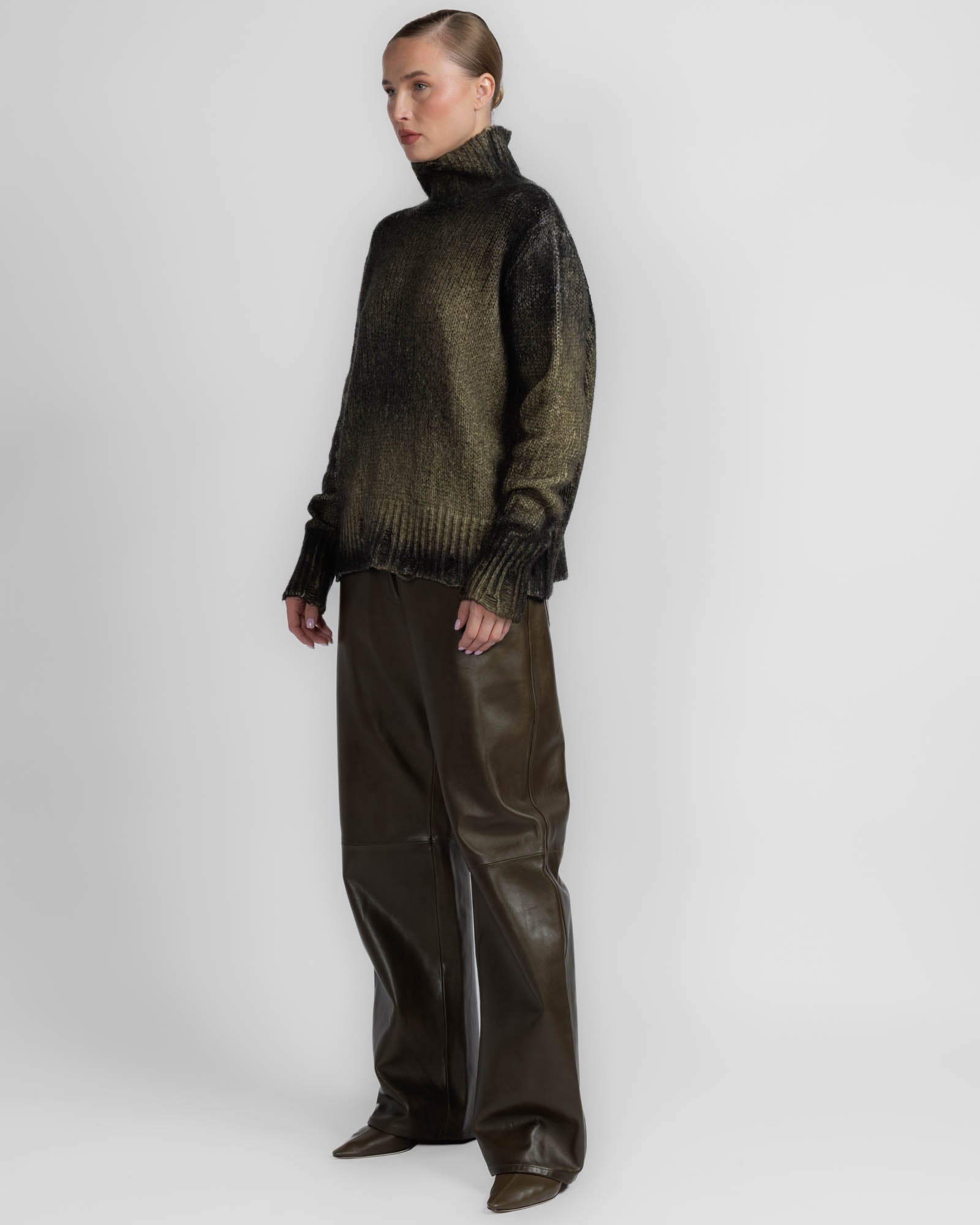 High Neck Sweater