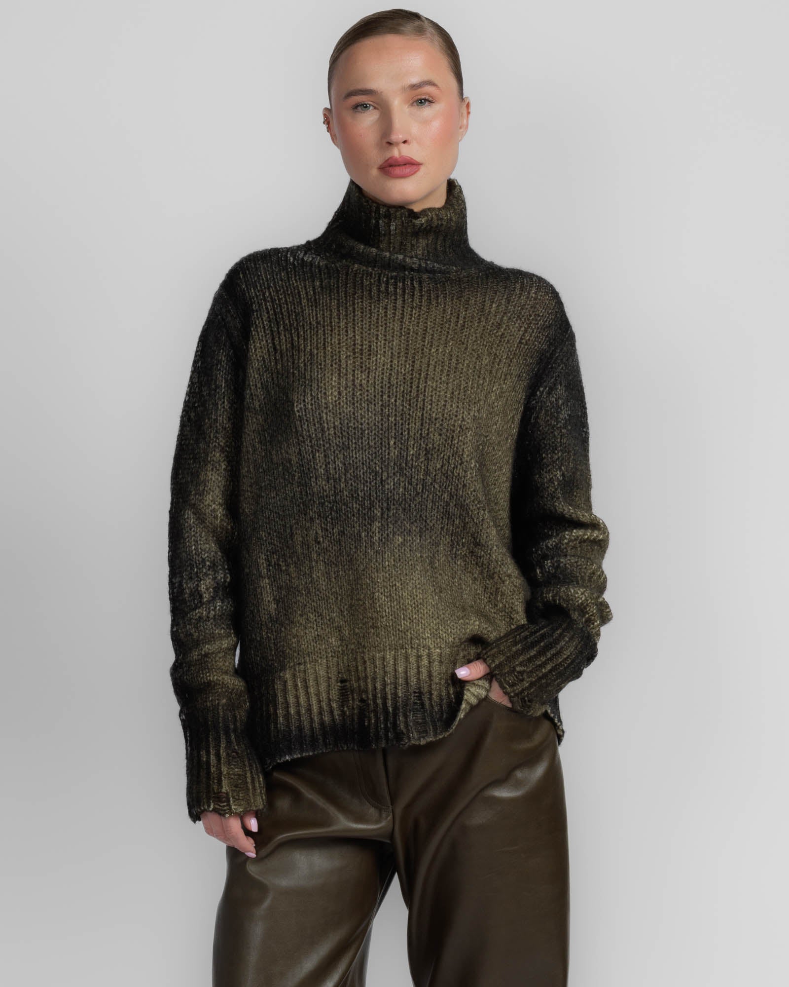 High Neck Sweater