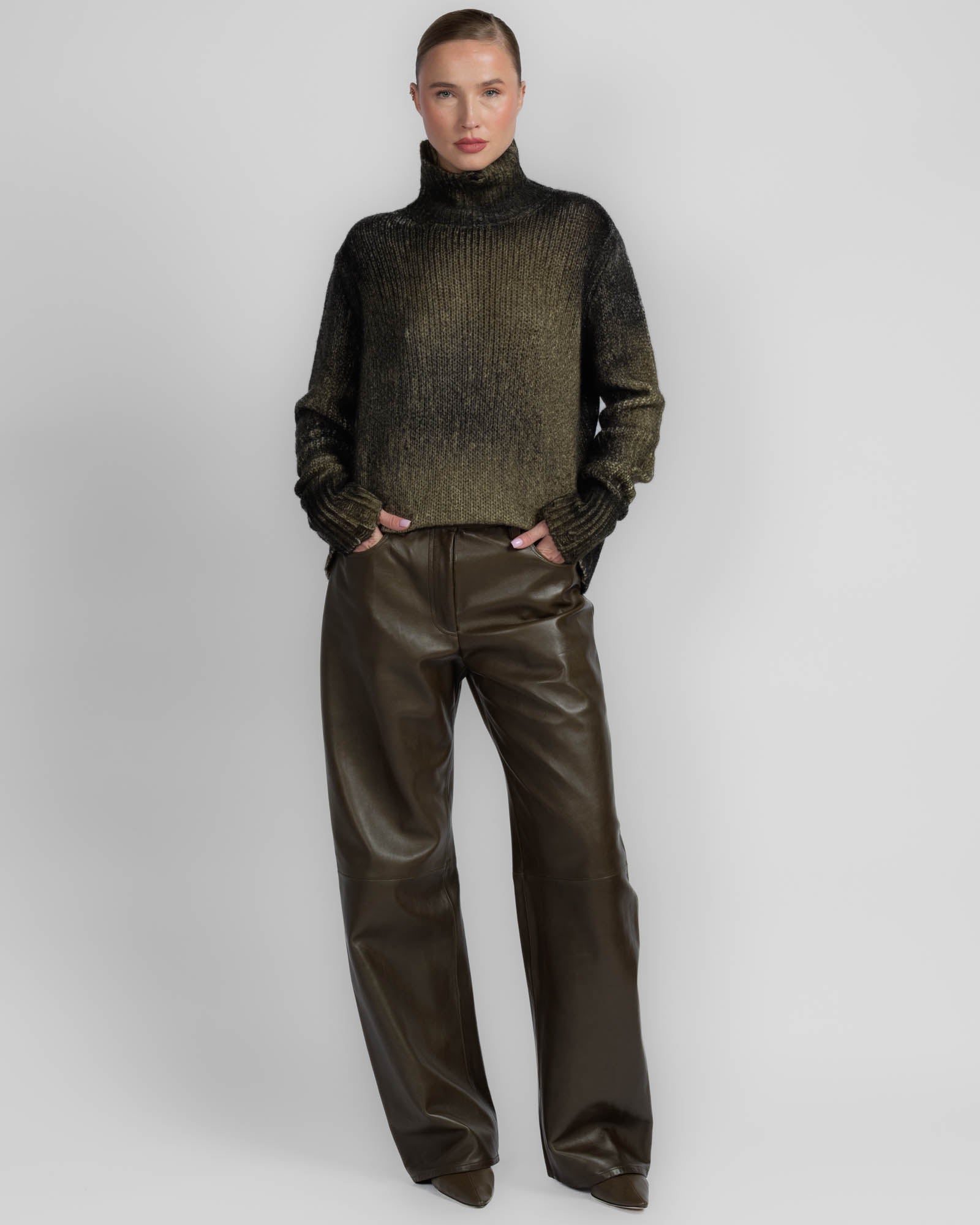 High Neck Sweater