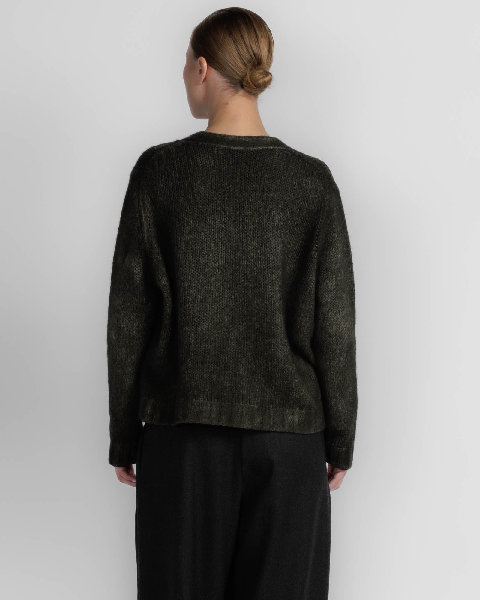 Paint V-Cardigan