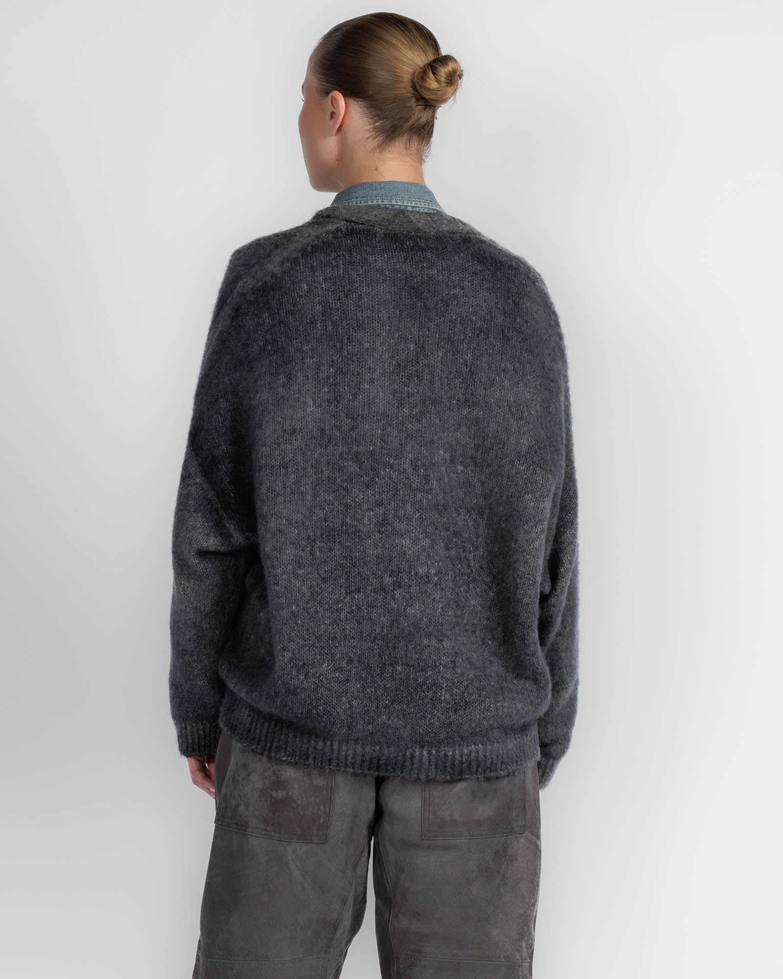 Paint V-Neck Cardigan