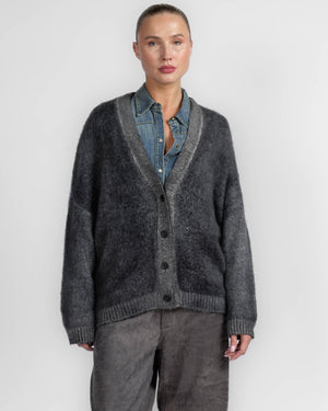 Paint V-Neck Cardigan