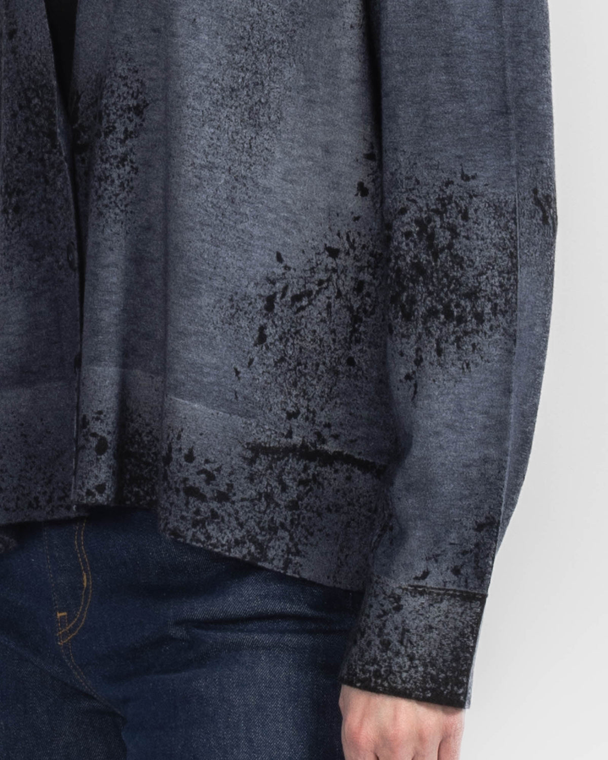 Paisley V-Neck Cardigan