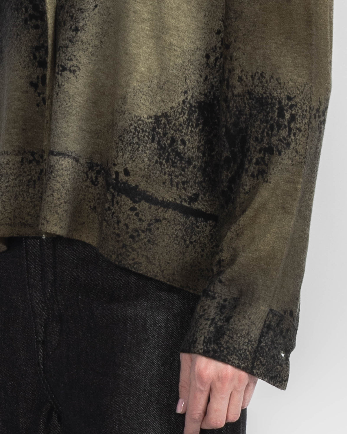 Paisley V-Neck Cardigan