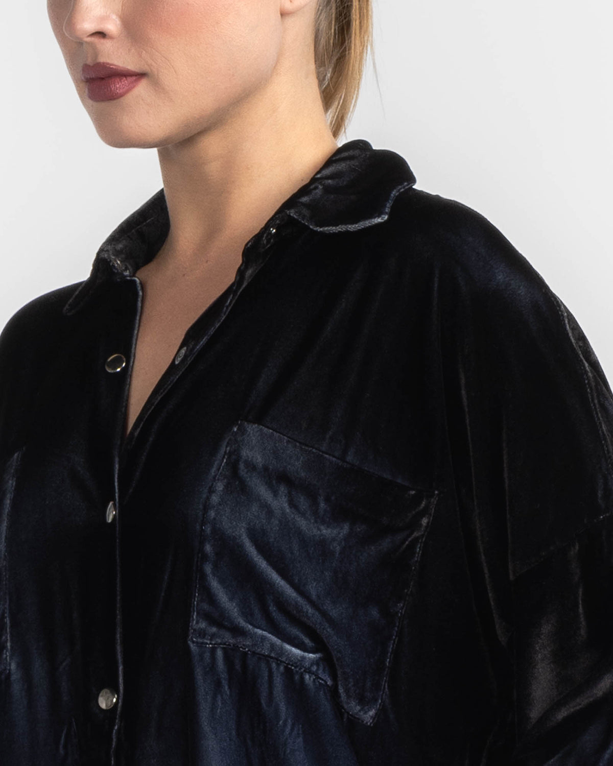 Velvet Pocket Shirt