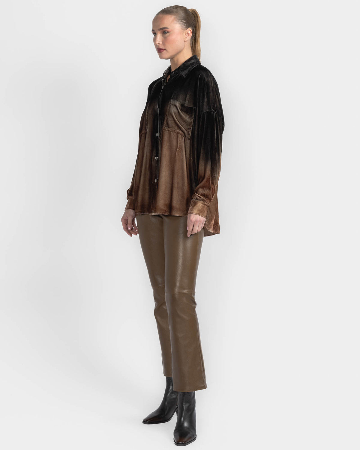 Velvet Pocket Shirt
